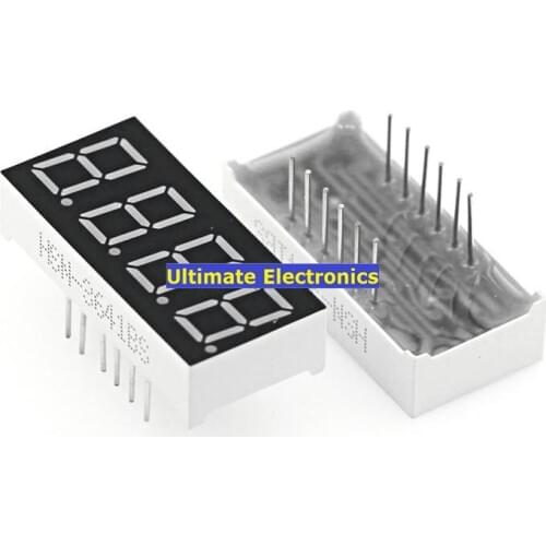 10pcs 0.36 inch red high light 1bit 2 bit 3 bit 4 bit Common anode digital tube