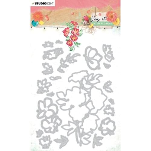 2021 AliliArts Metal Cutting Dies Layer flower set diy Scrapbooking Photo Album Decorative Embossing PaperCard Crafts Die