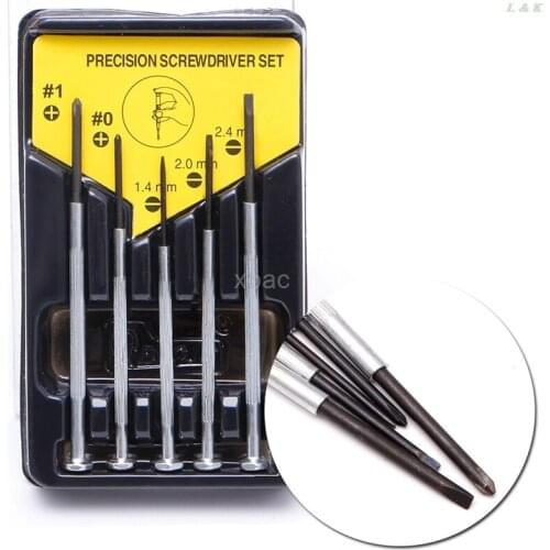 5Pcs/Set Precision Screwdriver Micro Jewelers Mini Watchmakers Tools M12 dropship