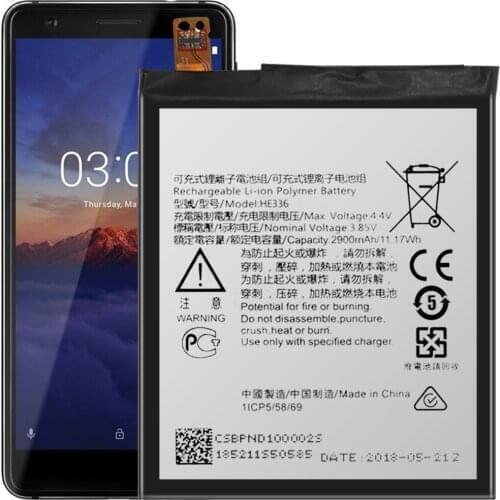 HE336 Battery For Nokia 3.1 TA-1049 Android One Battery Replacement Repair Part