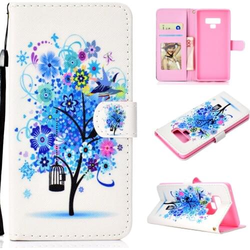 Wallet Cover For Samsung Galaxy Note 9 phone case Samsung Galaxy Note 9 Leather Flip Phone Cover Coque For Samsung Note 9 Cases