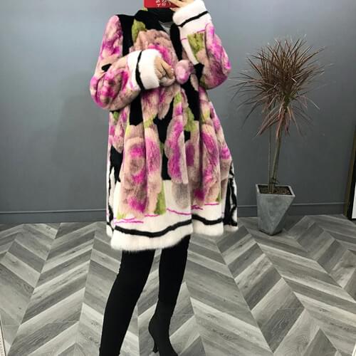 Denny&Dora Pink Fur Coats