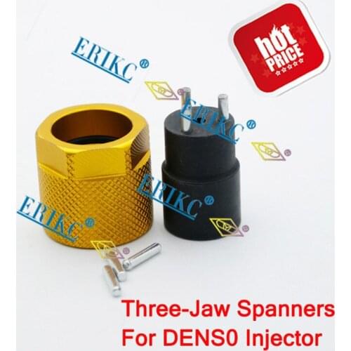 ERIKC Three-Jaw Spanners Original Injector Common Rail Remove Tools Removing Diesel Fuel Valve For Denso Series Injection