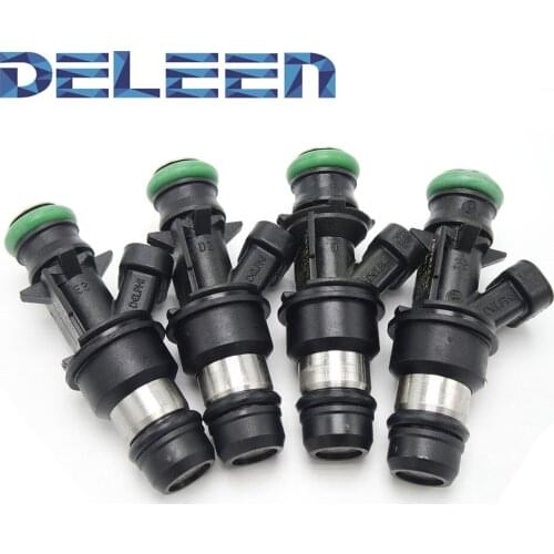 Deleen 4pcs OEM Delphi Fuel Injector 25320687 For 2000-2003 Chevy S10 GMC Sonoma 2.2L Car Accessories