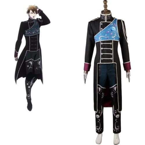 Cosplaydiy Anime Idolish7 TRIGGER Heavenly Visitor Cosplay Costume I7 Ryunosuke Tsunashi Adult Mens Suit Costume L320