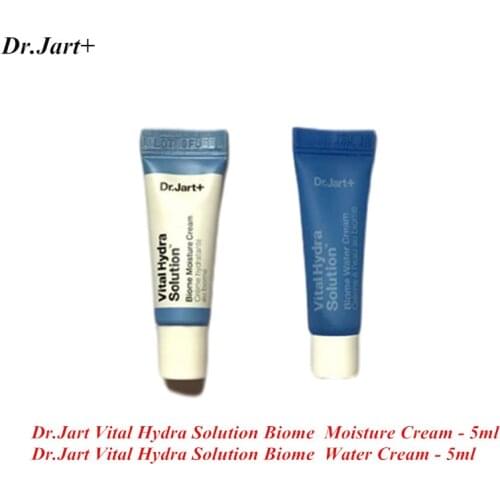 Dr.Jart Vital Hydra Solution Biome Water Cream 5ml Moisture Cream 5ml Set Trial Kit Korea Cosmetics