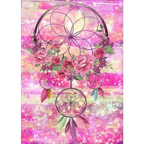 Dream Catcher Religion Pre-Printed 11CT Cross-Stitch DIY Embroidery Full Kit DMC Threads Sewing Handicraft Craft Needle