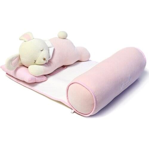 2019 New Selling Pink Blue Bear Cartoon 45cm*35cm*12cm Support Kids Shaping Pillowigh To Prevent The Flat Lnfant Bedding