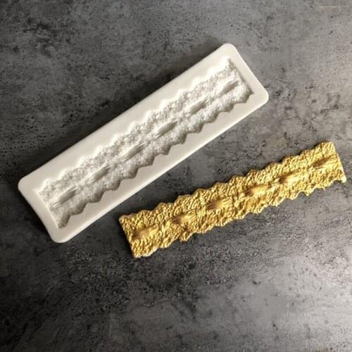 New Necklace Shped Silicone Cake Decorating Mold Pastry Tool Sugarcraft Mold M187