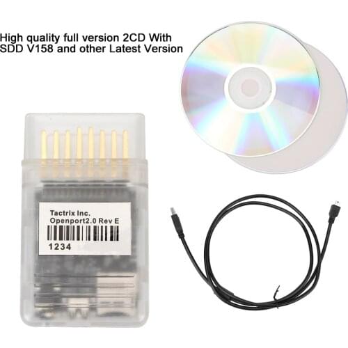 OBD2 OBDII Connector Car Diagnostic Tool Tactrix Openport 2.0 ECU FLASH For Toyota Mitsubishi Subaru ECU Chip Tuning Tool