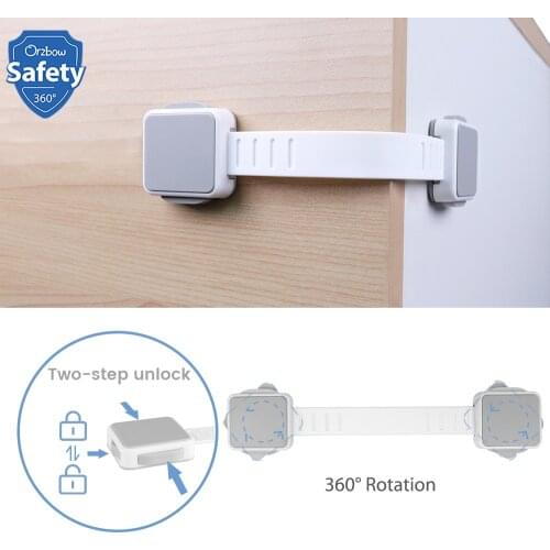 Adjustable Child Protection Lock Baby Safety Cabinet Drawer Door Lock Multi-functional Refrigerator Security Children Lock