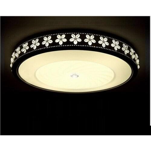 Modern brief round acryl 42/52/78cm curface mounted led ceiling light for living room bedroom balcony decorative lamp DY-1216