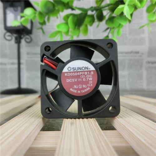 SUNON KD0504PFB1-8 DC 5V 0.7W 40*40*10 4cm 2 wire cooling fan