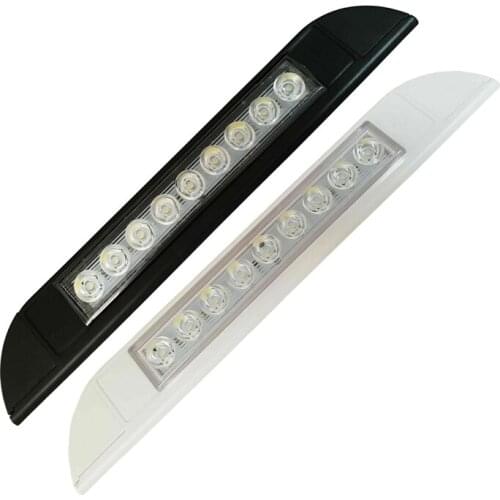 9 LED Awning Light 12V 24V Waterproof 256mm Exterior Caravan Motorhome Strip Lamp