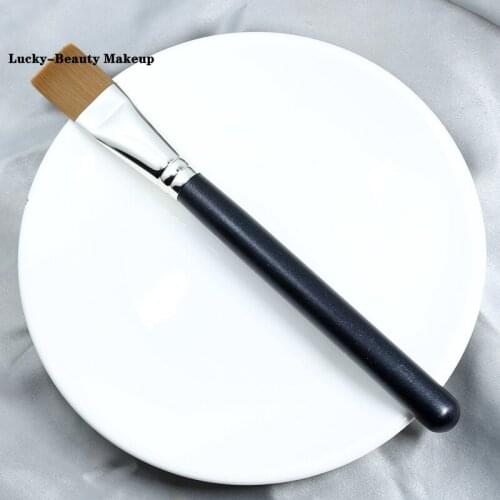 Lucky-Beauty New copper tube 191# foundation brush, flat head mask brush, no powder, no trace on makeup brush 1pcs