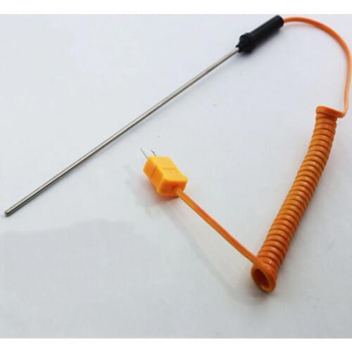 1pc Durable K-Type Thermocouple Probe Sensor Temperature Controller -50C to 1200C with Wire Cable Mayitr Measuring Tools