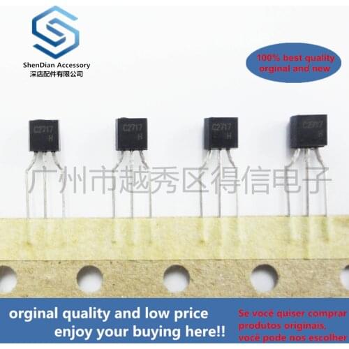 10pcs 100% orginal new 2SC2717 C2717 TO-92 TO-92 Plastic-Encapsulate Transistors real photo