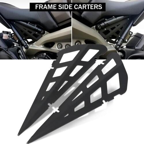 MT-09 FRAME SIDE CARTERS Guard Cover Protector For YAMAHA MT-09 MT09 2013 2014 2015 2016 2019 2020 2021 Motorcycle Accessories