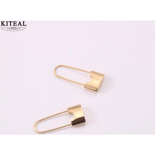 KITEAL Best Gift Gold color earrings earring female 2020 for female geometric and lock earring for women jewelry 2020