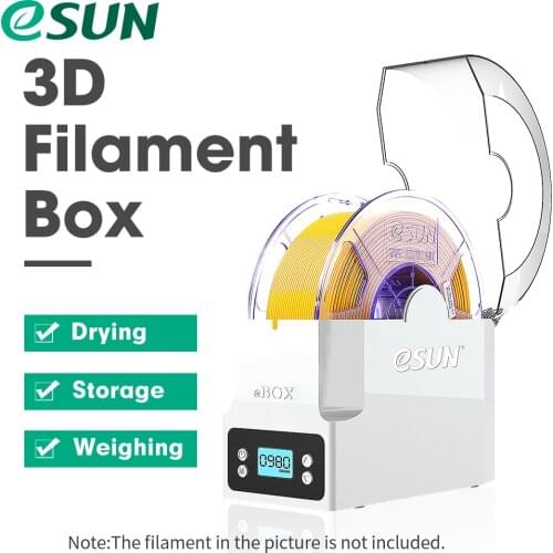 ESUN eBOX 3D Printer Filament Dryer Box Filament Storage Support Holder Keep Filament Dry Measuring Weight for 3D Printer Parts