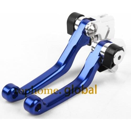Hot one pair CNC Pivot Dirttbike Brake Clutch Levers For Yamaha YZ80 YZ85 2001-2014 2002 2003 2004 2005 2006 2007 2008 2009 2010