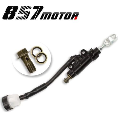 Motorcycle Accessories Foot Rear Reservoir Master Cylinder Brake Pump For Yamaha XJR400 Honda NSR250 NC21 P2 P3 P4