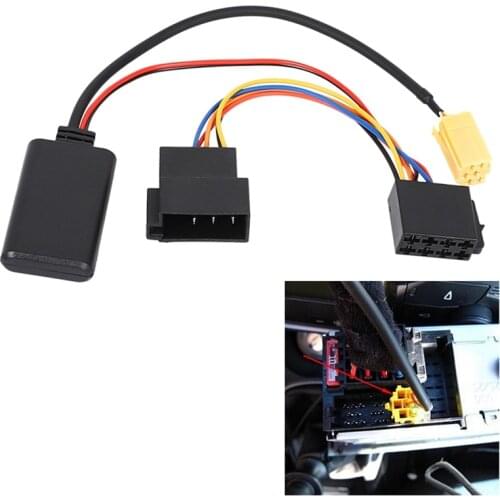 NEW-Car Bluetooth AUX Cable Adapter for Fiat Grande Punto Alfa Romeo Stereo MINI 6Pin Bluetooth Module Adapter