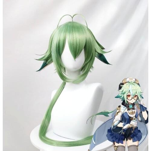 Game Genshin Impact Cosplay Halloween Sucrose Cosplay Wig Genshin Impact Sucrose Cosplay Hair