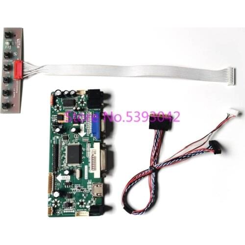 Fit LP140WH4 (TL)(C1)/(TL)(D1)/(TL)(N1)/(TL)(N2) 1366*768 14" VGA DVI LVDS 40Pin LCD panel WLED screen controller board kit