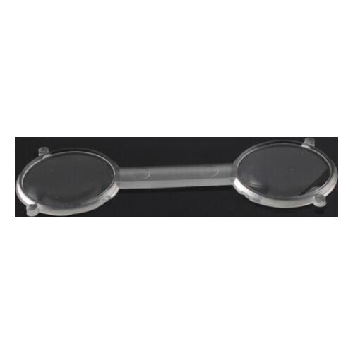 #RBA-93 High quality Telescope lens , Conjoined lens, Size: 93X30X2.7mm , PMMA materials, Clean surface