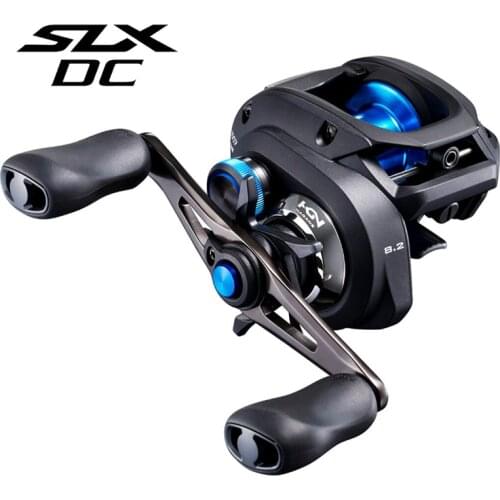 SHIMANO - SLX DC Fishing Tackle 2019, 150HG, 151HG, 151XG, Baitcasting Fishing Reel, HAGANE, I-DC4, Super Free, 151