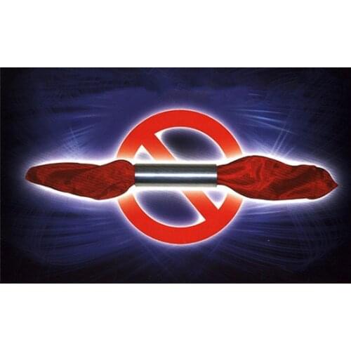 Through the Incredible Magic Tricks Stage Close Up Magia Silk Penetrates the Metal Tube Magie Illusion Gimmick Props Magicians