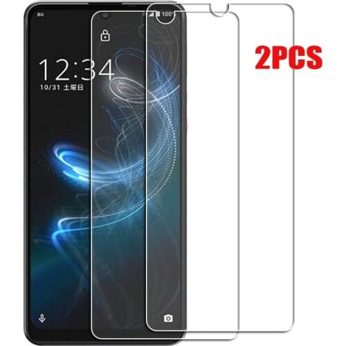 2PCS FOR Sharp AQUOS zero5G basic DX High HD Tempered Glass Protective On Phone Screen Protector Film