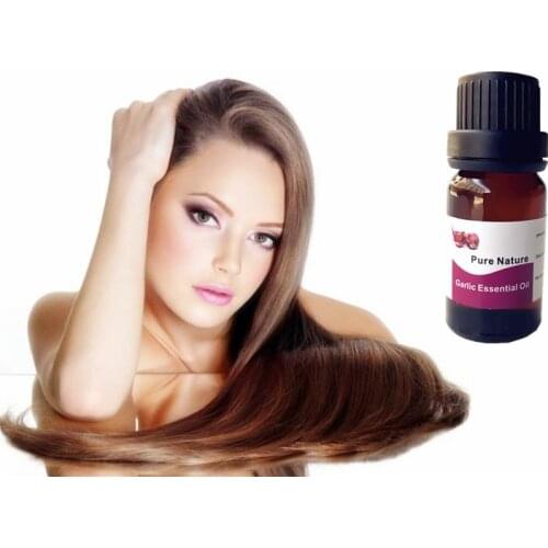 10ml Hair Care Oil Garlic Essence Hairdressing Hairs Mask Essential Oil repair damaged hair essential oil make hair smooth shine