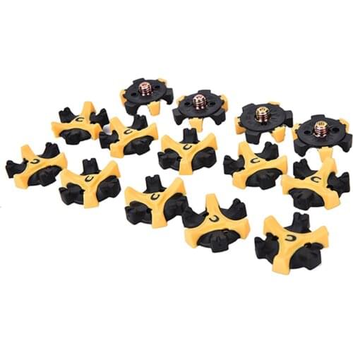 14 Pcs Golf Spikes Cleats Quick Twist Screw Studs Accessories Training Aids for Shoes &T8