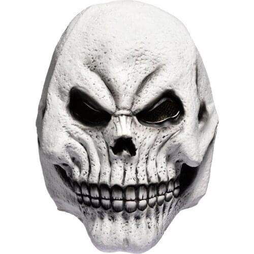 2021 Realistic Skull Masque Halloween Skeleton Headgear Horror Props Face Cover Scary Mask for Halloween Party Haunted House