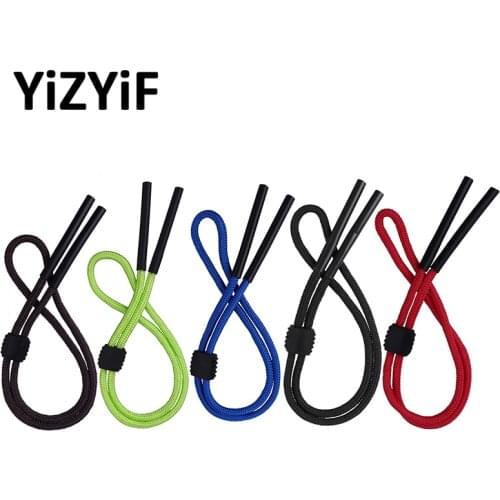 5pcs Sunglasses Staps Eyewear Retainer Safety Sunglass Strap Rope Water Sports Holder Keeper Lanyard Eyeglass Neck Strap Holder