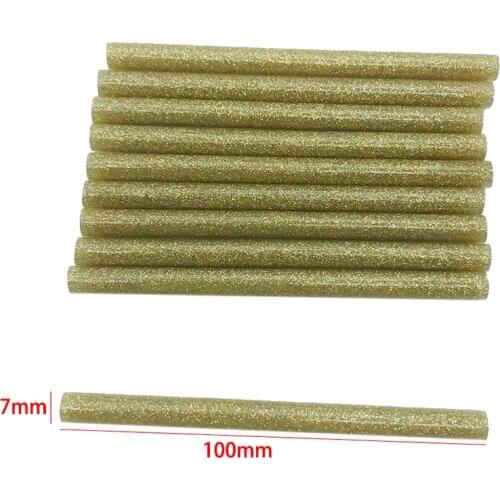 Glitter Flash Colorful Hot Melt Glue Sticks 7mm For Glue Gun High Viscosity Adhesive Repair Tool DIY Art Craft Hand Tool