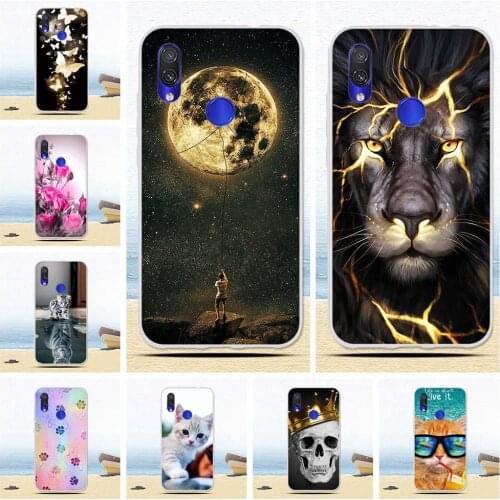 For Xiaomi Redmi 7 Case 6.26'' Soft Silicone TPU Back Cases For Xiaomi Redmi 7 Case Redmi7 Phone Cover Coque Funda On Redmi 7