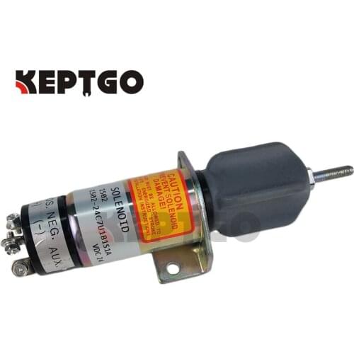 Diesel Shut Down Solenoid 1500-2132 1502-24C7U1B1S1A for Woodward
