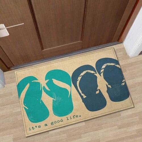 Home Welcome Floor Mats Anti Slip Hallway Feet Absorbent Entrance Mat Soft Living Room Bedroom Indoor Doormats Washable Machine