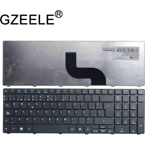 GZEELE Spanish keyboard For ACER aspire MP-09G36E0-6981W PK130PI1B18 PK1309F2000 KB.I170A.083 V104702AK3 Black SP Teclado