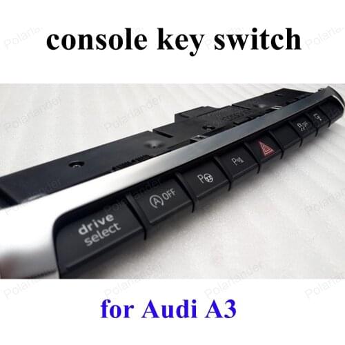 Console key press double Flash switch button for A-udi A3 multi-function switch 8V0 925 301 BM