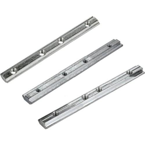 Straight Line Connector 2020 3030 4040 4545 Series European Aluminum Profile Length 100mm / 180mm