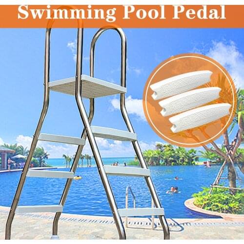 Swimming Pool Accessories Ladder Rung Steps plastic Replacement Anti Slip Ladder Pedal Ladder Steps
