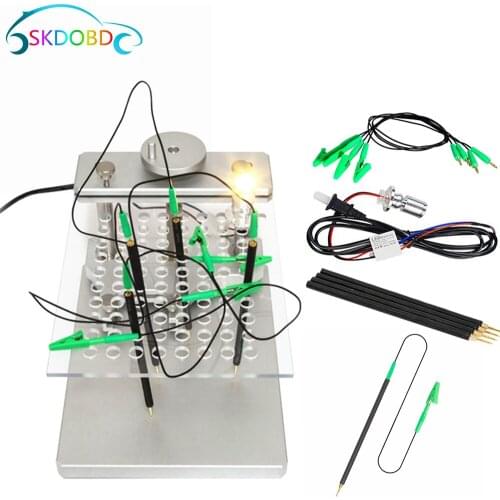 Newest BDM LED Metal Stainless Steel Frame Complete Set For ECU Programmer Tool, 2 in 1 with BDM Probe 22 Adapters