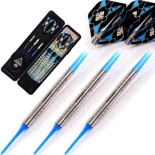 CUESOUL Swords Series 18g 95% Tungsten Soft Tip Darts Set