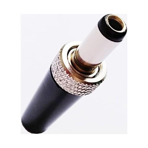 NCHTEK Lockable DC 5.5x2.5mm Power Male Plug Socket Adapter Connector With Screw Nut Locking For Cable/Free Shipping/20PCS