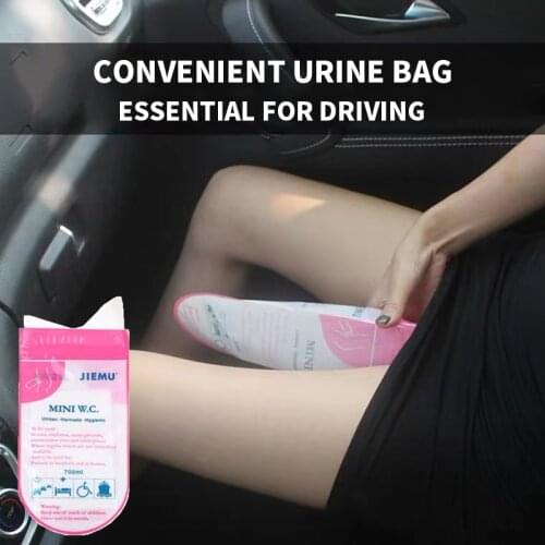 New 700ml portable urine bag from car vomit mobile bags unisex urine bag from disposable traffic jams Car emergency urinal bag