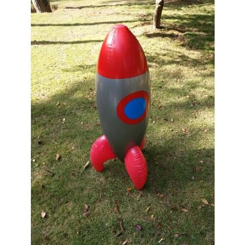 Stage decoration props children toy New Thick Inflatable Toy Rocket Missile Gift Simulation Stage Decoration Props Children